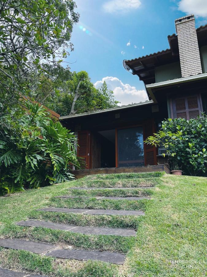 Casa De Praia No Rosa - Vista Para Lagoa De Ibiraquera インビトゥバ エクステリア 写真